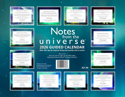 Notes from the Universe 2026 Guided Calendar